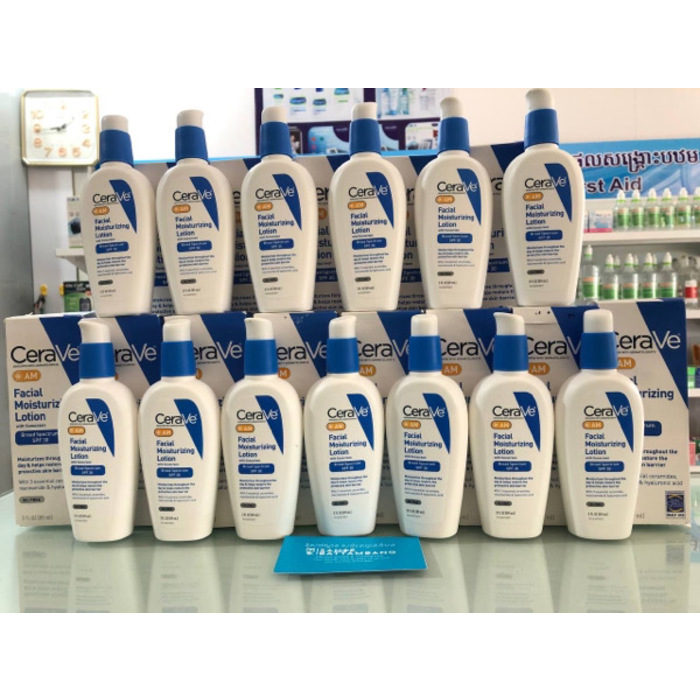 CeraVe AM Facial Moisturizing Lotion With Sunscreen SPF30 60ml 