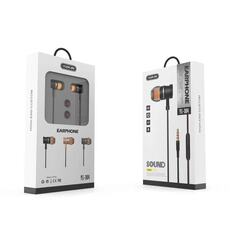 YESPLUS_YS-304#EARPHONE SMART NOISE REDUCTION/BLACK/1pc