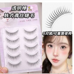 Dr. BSC False Eyelashes/រោមភ្នែកពាក់ពេញ 5-pair