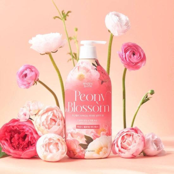 Happy Bath Peony Blossom Body wash 