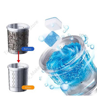 12PCS Washing Machine Cleaner Effervescent Tablets 