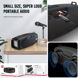 XO F33 Bluetooth Speaker + Wire Mic (BC7992)