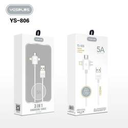 YESPLUS Data USB cable 3 IN 1 YS-806