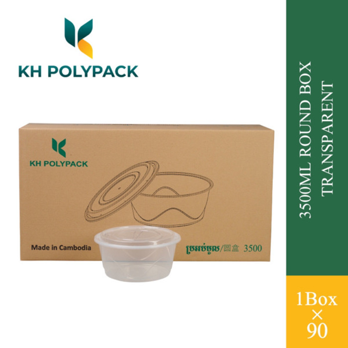 3500ml Round Box-90sets