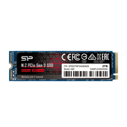 Silicon Power 2TB M.2 2280 NVMe SSD A80 GEN3x4 std