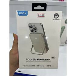 ROCK Magnetic Holder Wireless Charging Power Bank P30 30W Wireless15W 10000mAh