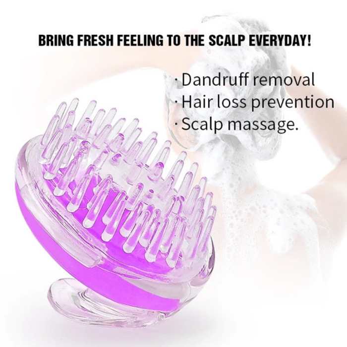 Silicone Shampoo Brush 