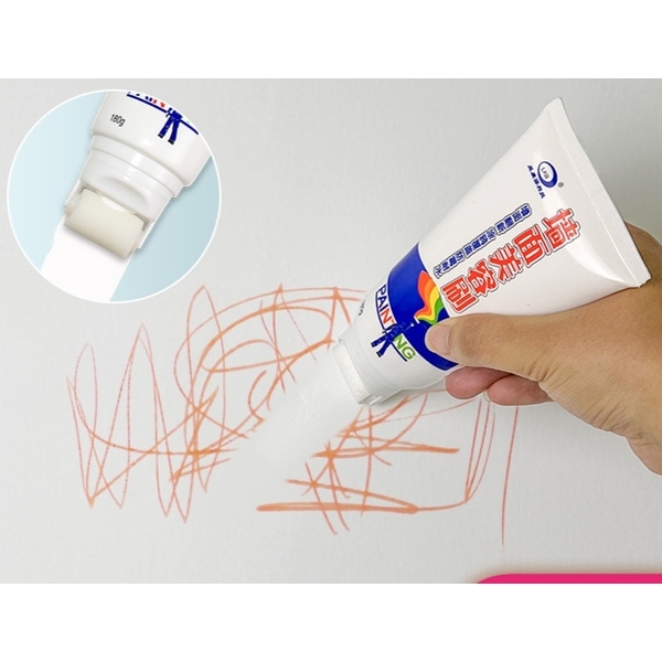 White Wall Small Roller Brush Paint 100g