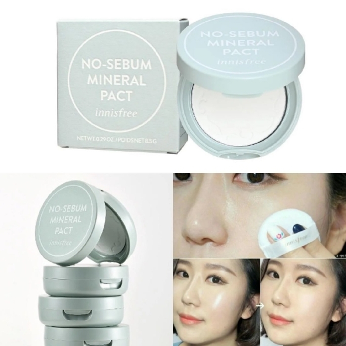 innisfree No-Sebum Mineral Pact - VTENH