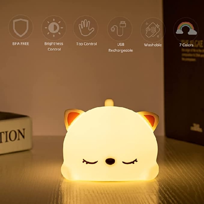 Cute Cat Night Lamp