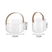 Storage Box Glass Clear 