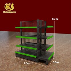 ឈុតកណ្តាលហាង(L1 + T1) -សញ្ញាក្បាលនាគ-(ខ្នងសំណាញ់​)1.6m * 0.8m * 1.5m 4 Layers