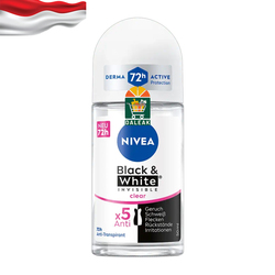 NIVEA Black and White Roll On-50ML