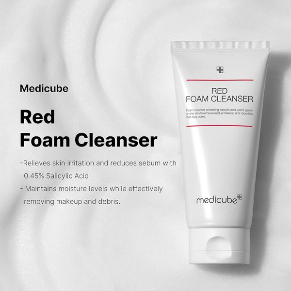 Medicube red foam cleaner 