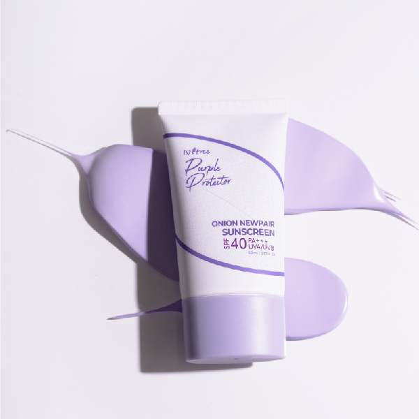 ISNTREE Purple Protector Onion Newpair Sunscreen SPF40+ PA++++