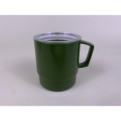 YAMADA Mug w/Clear Lid - Green 
