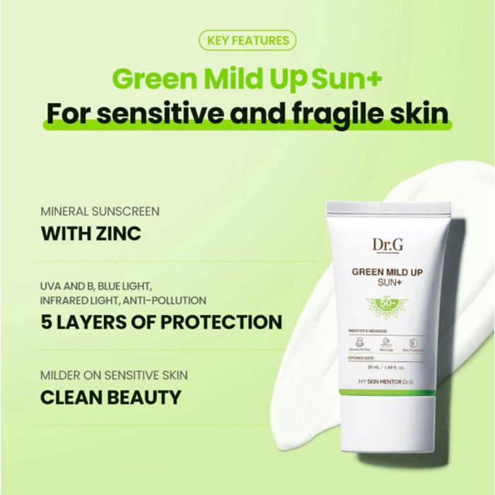 Dr.G Green Mild Up Sun+ SPF50+ PA++++