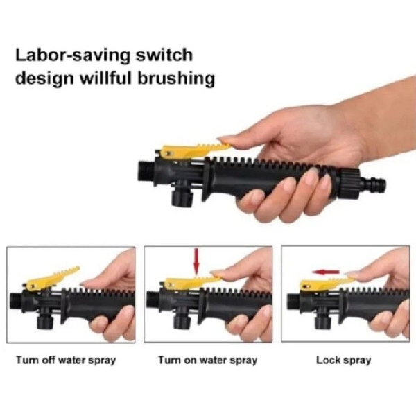 Car and motorcycle washer nozzle