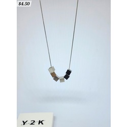 Cube Pendant Necklace