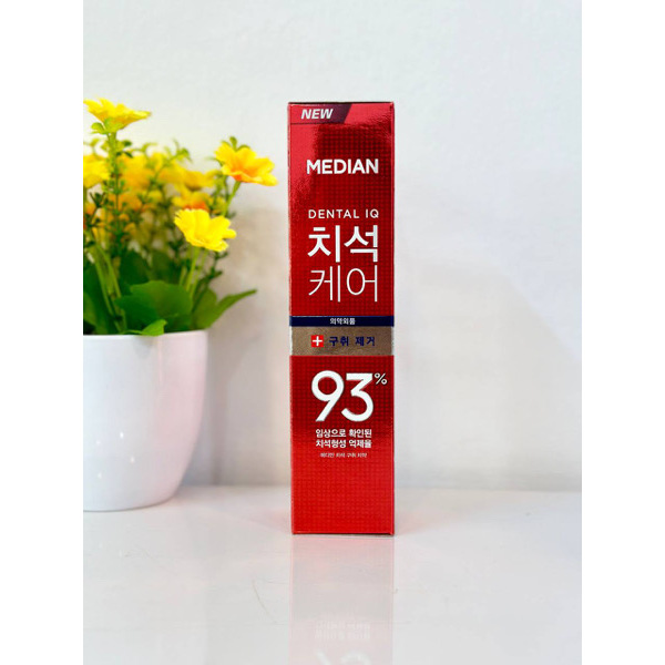 Median Dental IQ Red toothpaste 93%