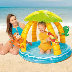 TROPICAL ISLAND BABY POOL (102cm x 86cm)