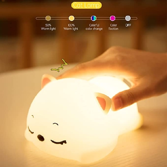 Cute Cat Night Lamp
