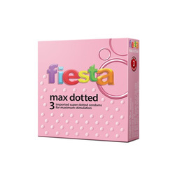 Fiesta Max Dotted Condom 
