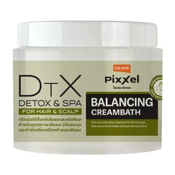 LOLANE Pixxel Detoxifier Hair & Scalp Balancing Creambath 475g
