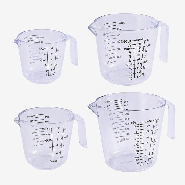 Plastic Measuring Cup Transparent