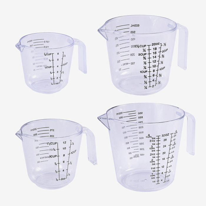 Plastic Measuring Cup Transparent