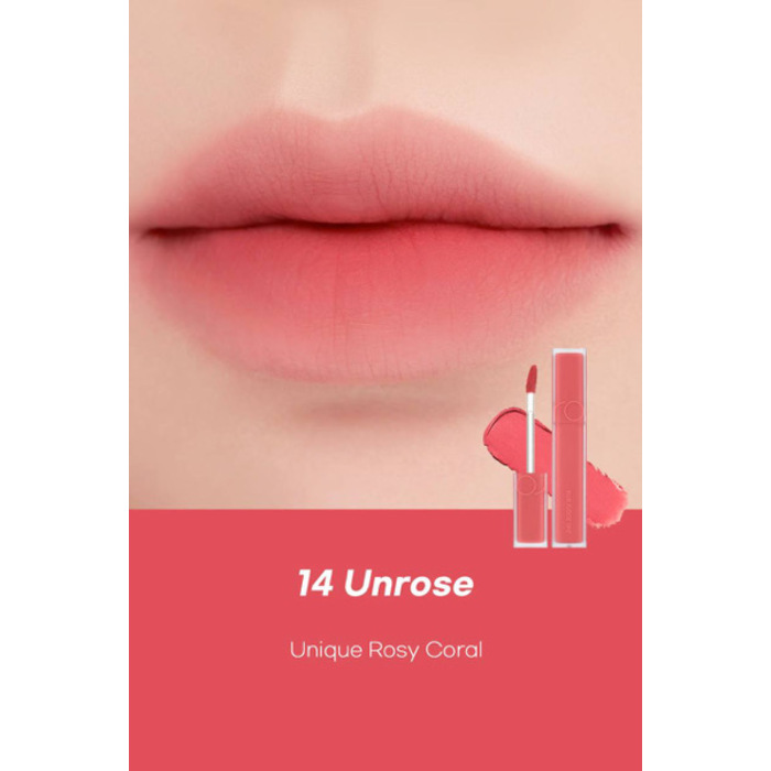 Rom&nd BLUR FUDGE TINT # 14 Unrose 