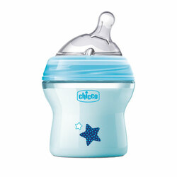 ដបបំបៅទឹកដោះគោ Natural Feeling Blue 150ML