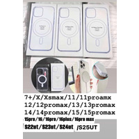 EP15-ស្រោមថ្លា Acrylic កង ស wireless MagSafe 
