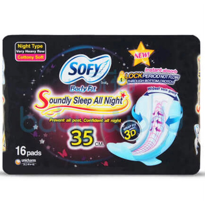 SOFY Night - 1 Carton (12 Packs x 16 Sheets)