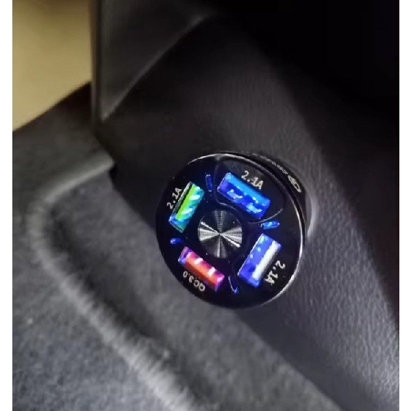 USB- car charger 4port 