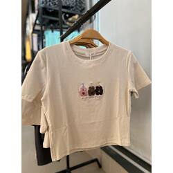 Women Crop T-Shirt Free Size