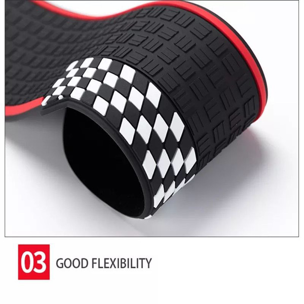 Black Auto Threshold Protection Anti Kick Strips 90CM 