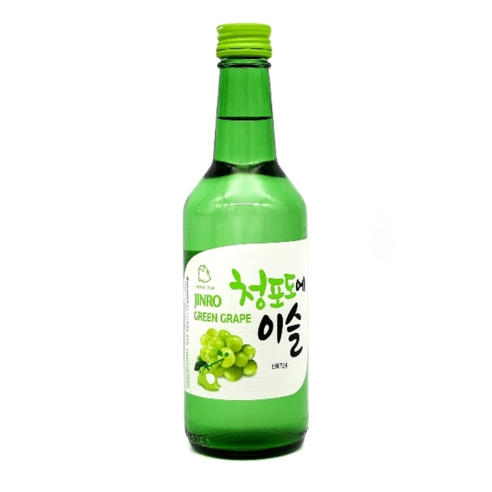 JINRO CHAMISUL Green Grape Soju 360ml