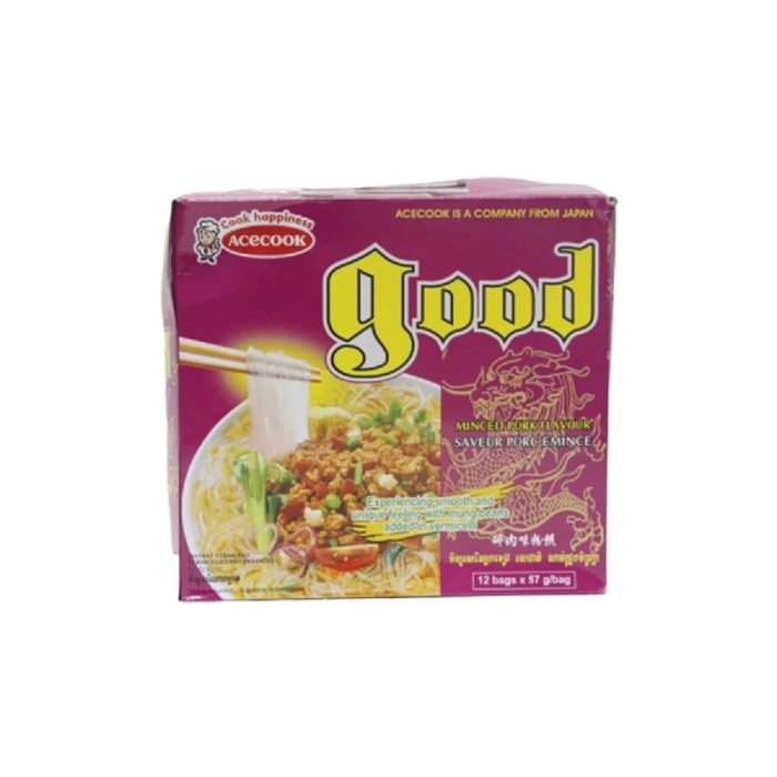 GOOD Minced Pork Instant Vermicelli Noodle 57g