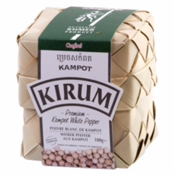 Organic Kirum Kampot White Pepper Smok 100g