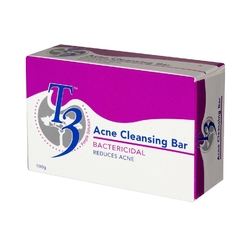 T3 Acne Cleansing Bar BACTERICIDAL REDUCES ACNE 100g