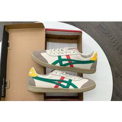 Onitsuka Tiger Tokuten Sneaker (Beige/Green/Red)