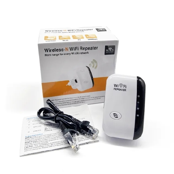 ដុំពង្រីកសេវា WiFi (Wi-Fi Repeater/Extension)