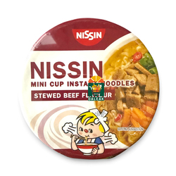 NISSIN Mini Cup Noodle Stewed Beef-41G