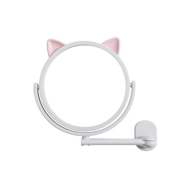 Foldable Makeup Mirror Bathroom 