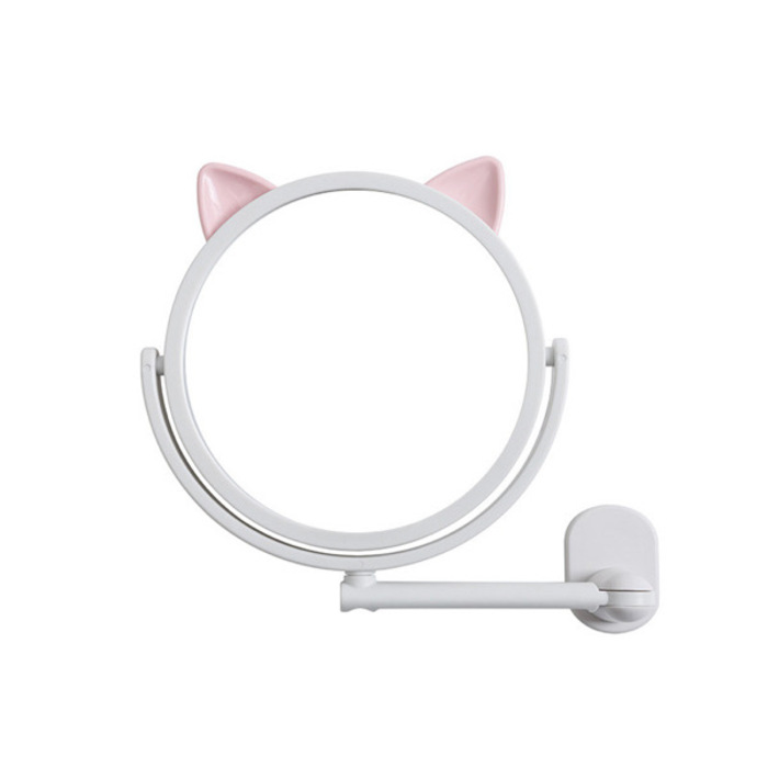 Foldable Makeup Mirror Bathroom 