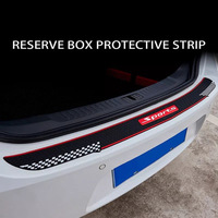 Black Auto Threshold Protection Anti Kick Strips 90CM 