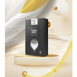 Noble Premium Black Condom 12PCS