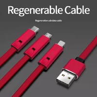 ខ្សែសាកកាត់តប្រើវិញបាន Samsung Micro USB 