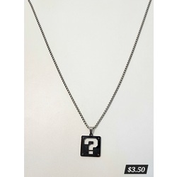 Question Mark Pendant Necklace